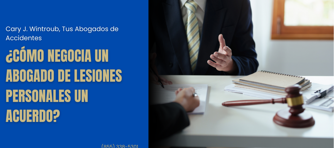 ยฟCรณmo negocia un abogado de lesiones personales un acuerdo?
