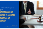 abogado de lesiones personales negociación acuerdo