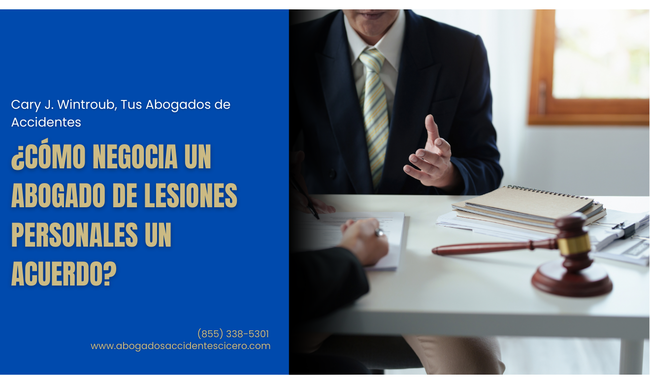 abogado de lesiones personales negociación acuerdo