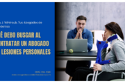 cómo elegir abogado de lesiones personales
