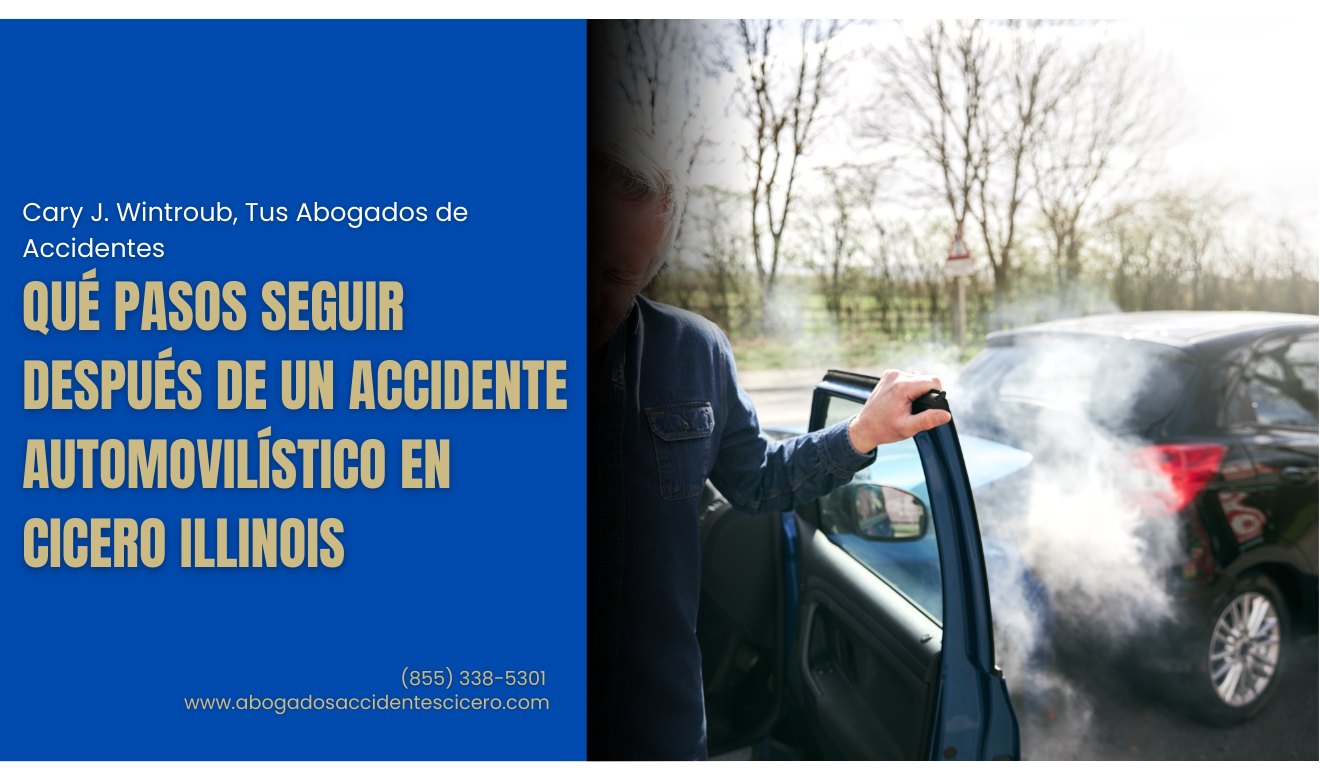 qué hacer después de un accidente Cicero