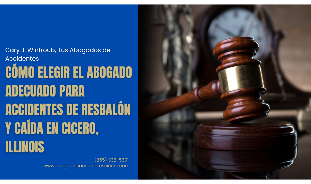 abogado lesiones resbalón y caída Cicero