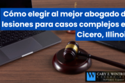 abogado lesiones casos complejos Cicero