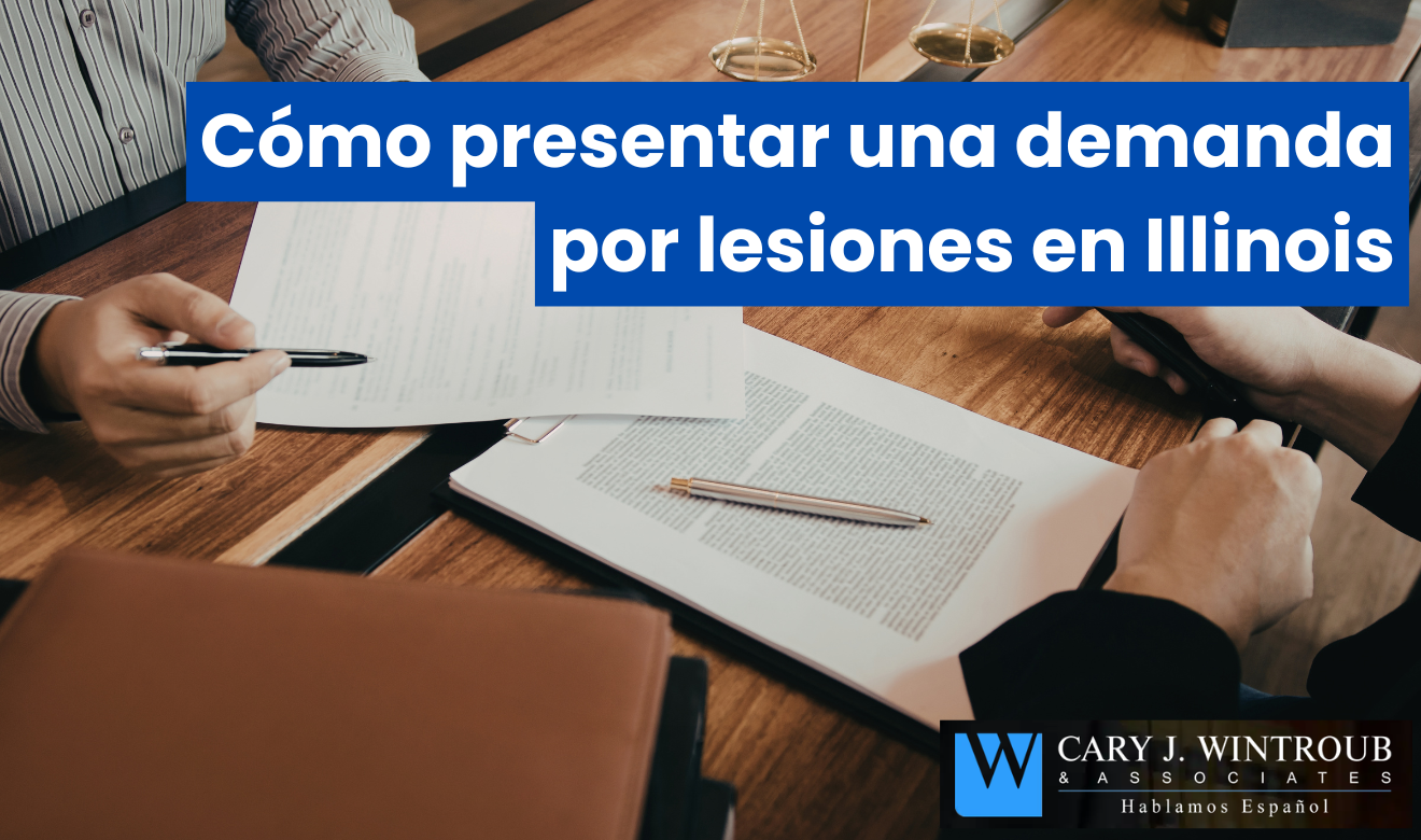 cómo presentar demanda por lesiones Cicero