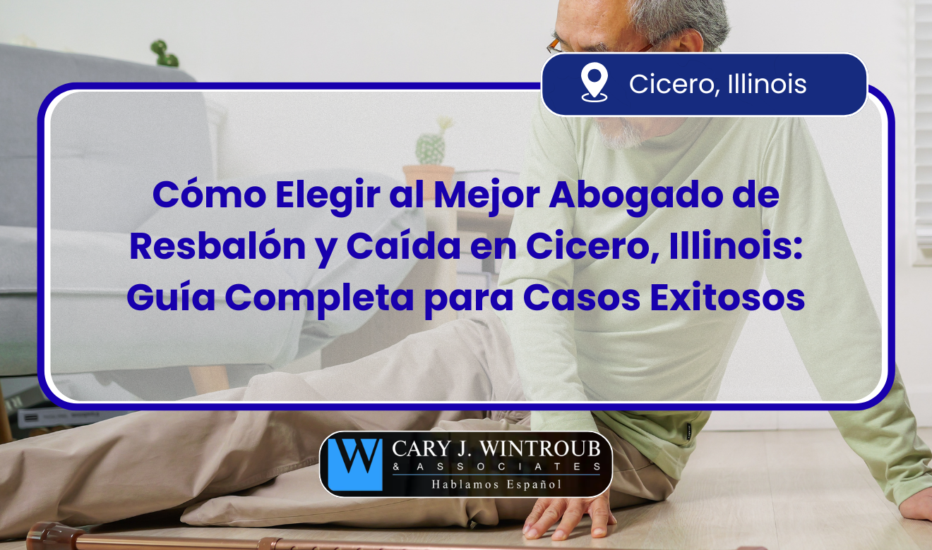 abogado de resbalón y caída en Cicero