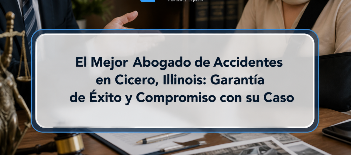 El Mejor Abogado de Accidentes en Cicero, Illinois: Garantía de Éxito y Compromiso con su Caso